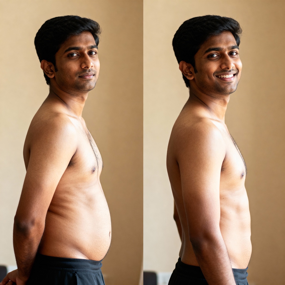 Before and 8 weeks of daily FitPro use