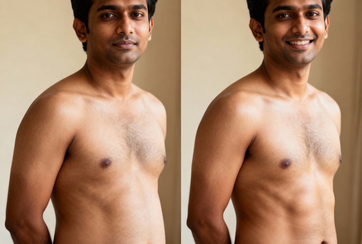 Naveen before and after